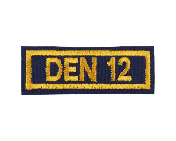 Cub Scout Den Numeral 12