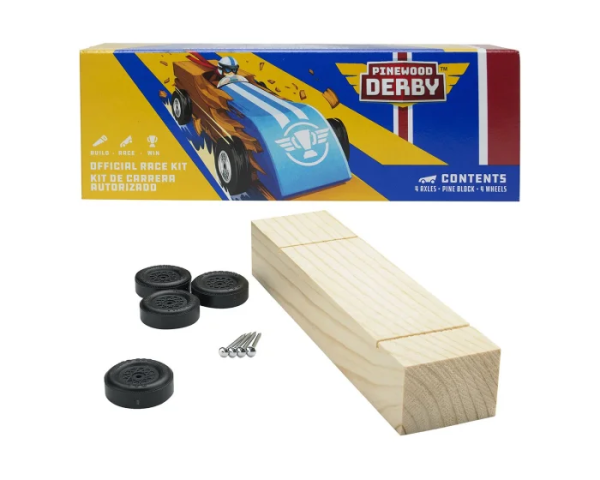 Official Pinewood Derby Car Kit