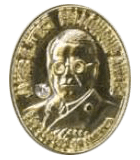 Diamond medal for James E. West award.