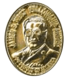 Gold medal for James E. West award.
